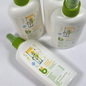 4 Pack Babyganics Natural Insect Repellent 8oz Deet Free Plant Based – New